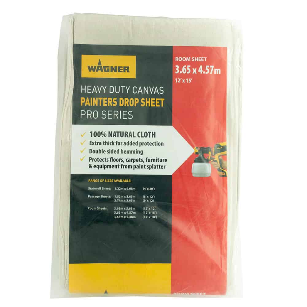 12' x 15' Canvas Drop Cloth - Heavy Duty