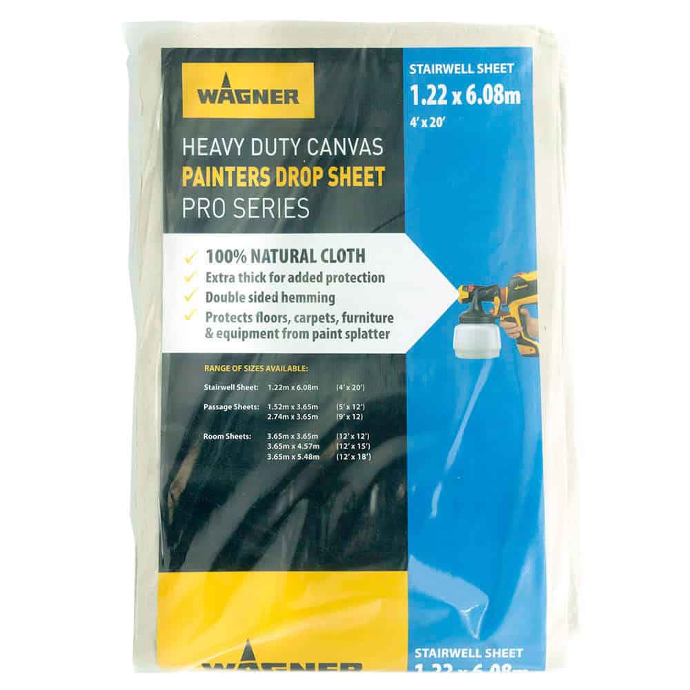 4' x 20' Canvas Drop Cloth - Heavy Duty