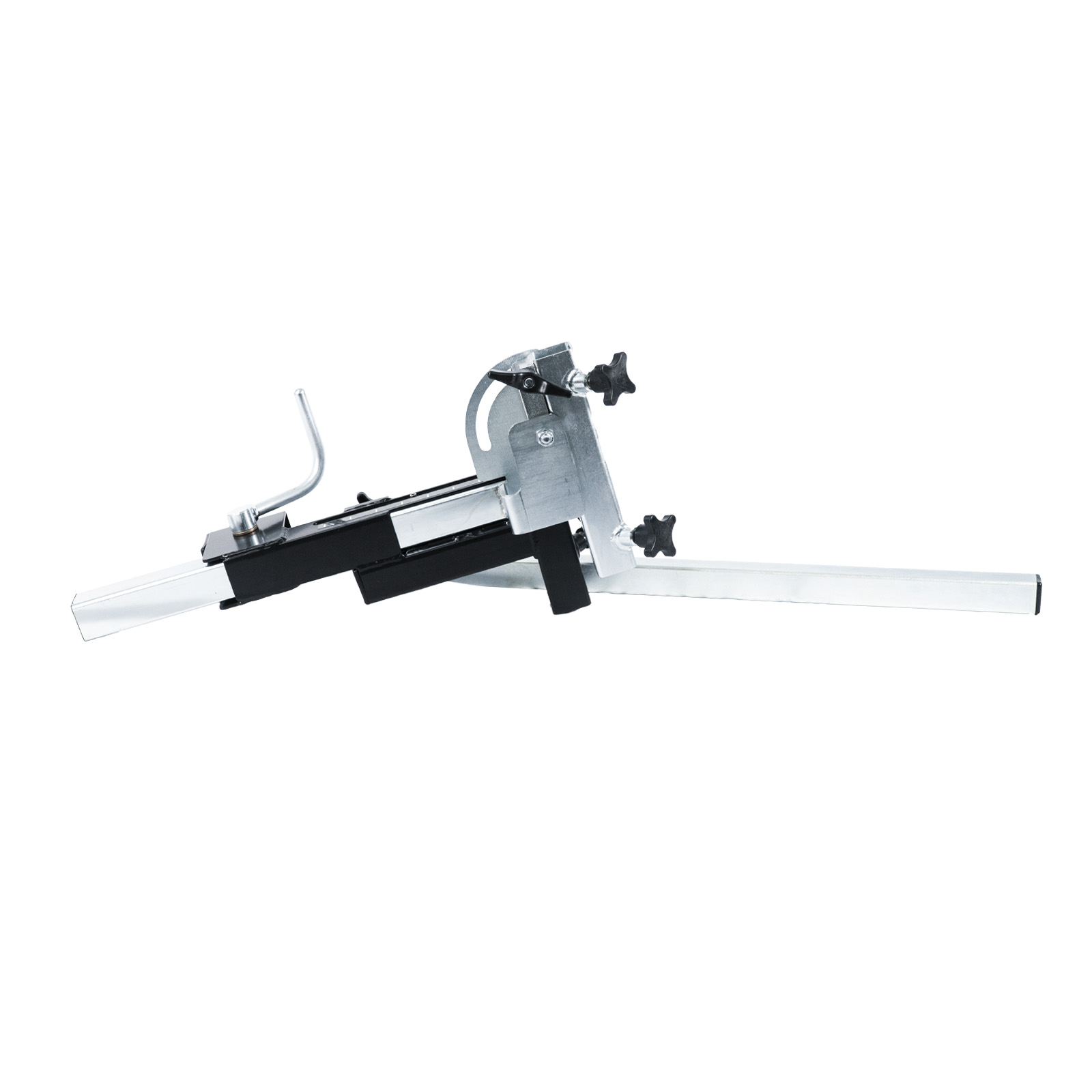 Adjustable metal guide SmartArm for precision work with line marking.