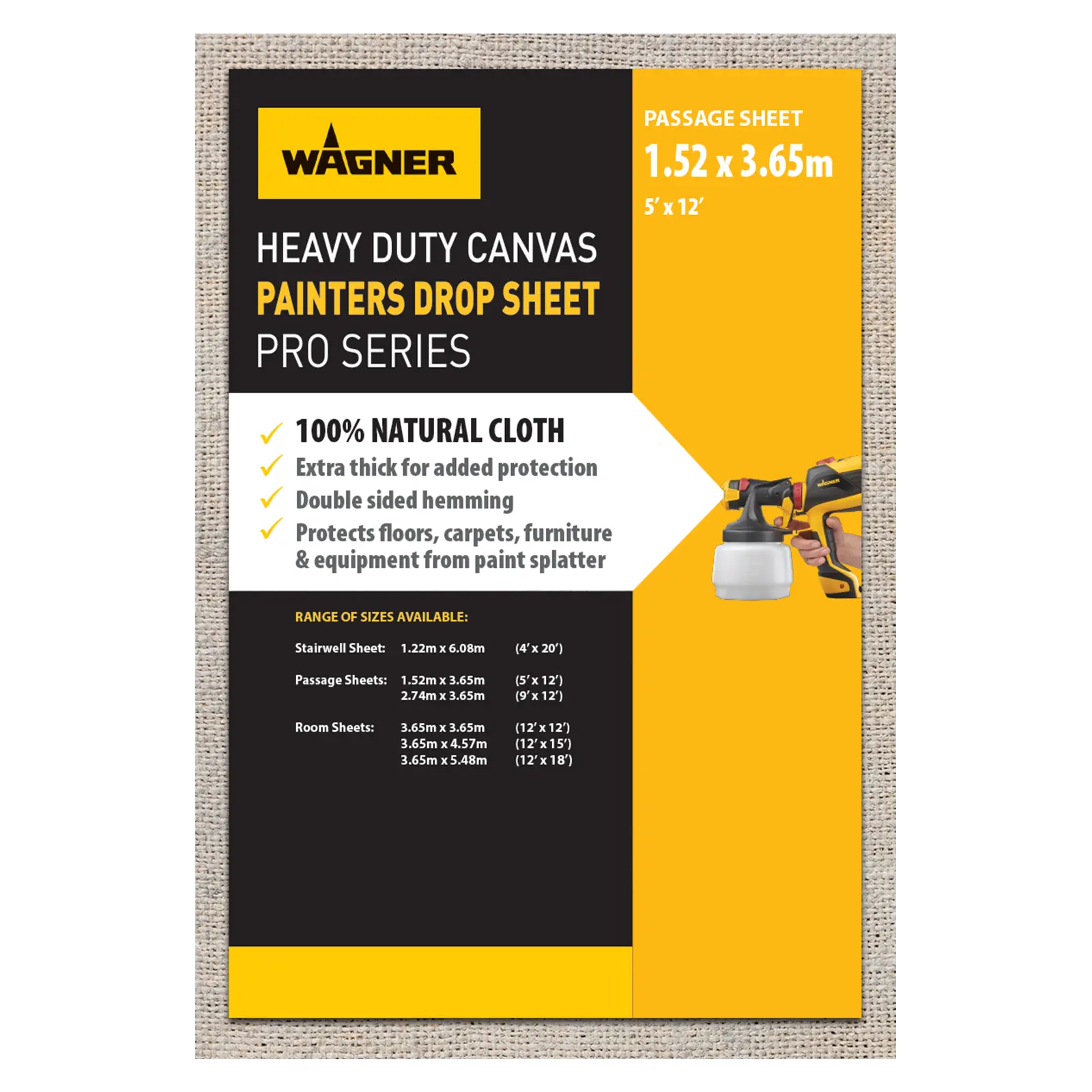 2488367 5 x 12 Canvas Drop Sheet Product Shot