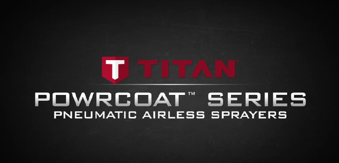 Titan® PowrCoat™ Series Pneumatic Sprayers