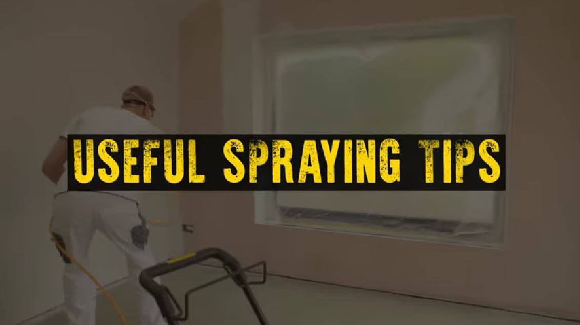 Airless Spraying Tips & Tricks