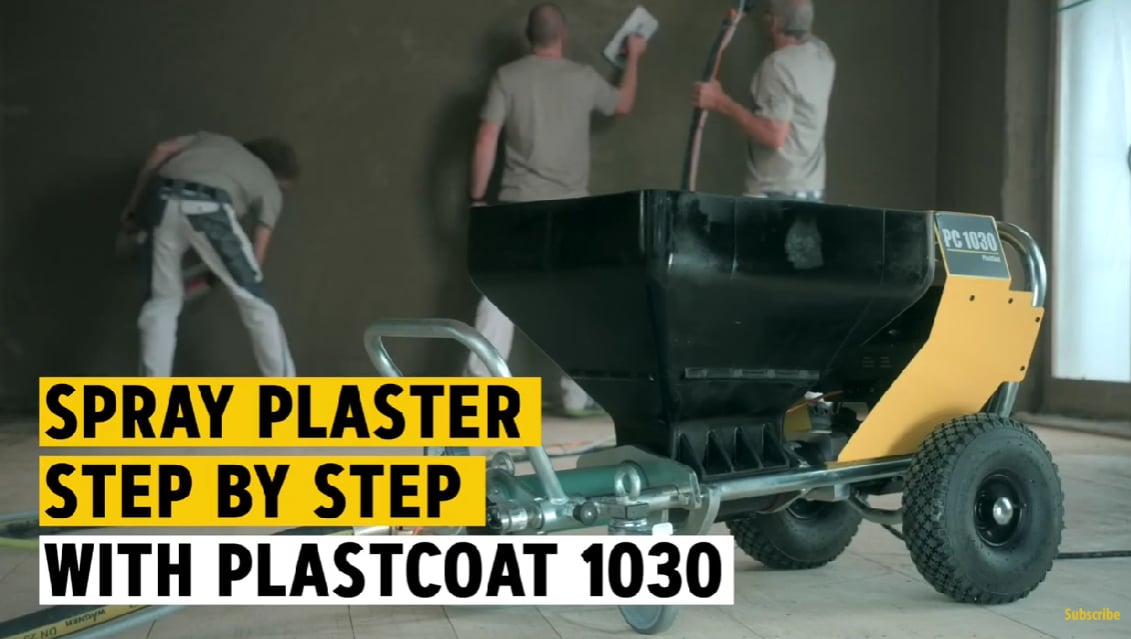 Spray clay plaster - Step by step with the PlasCoat 1030 | WAGNER