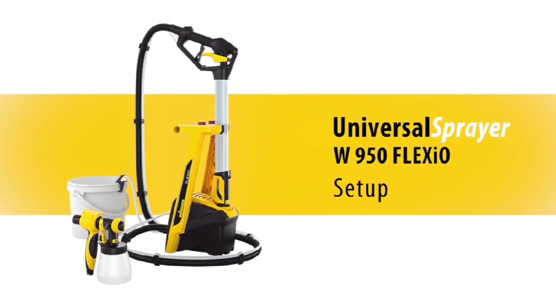 Wagner Flexio 950 - Setup