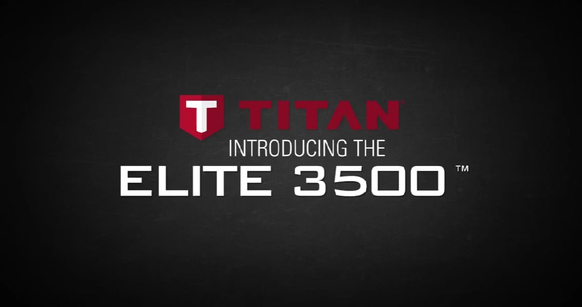 Titan Elite 3500 | Gas Powered Sealed Hydraulic Sprayer