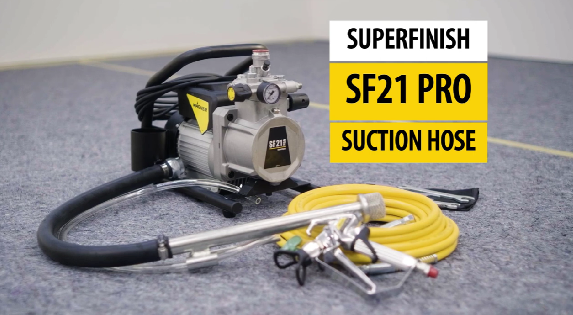 How to setup your SuperFinish SF21 Pro with the Suction hose