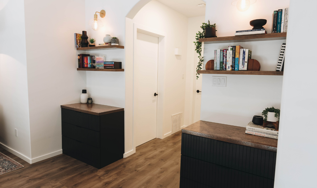 DIY loft makeover