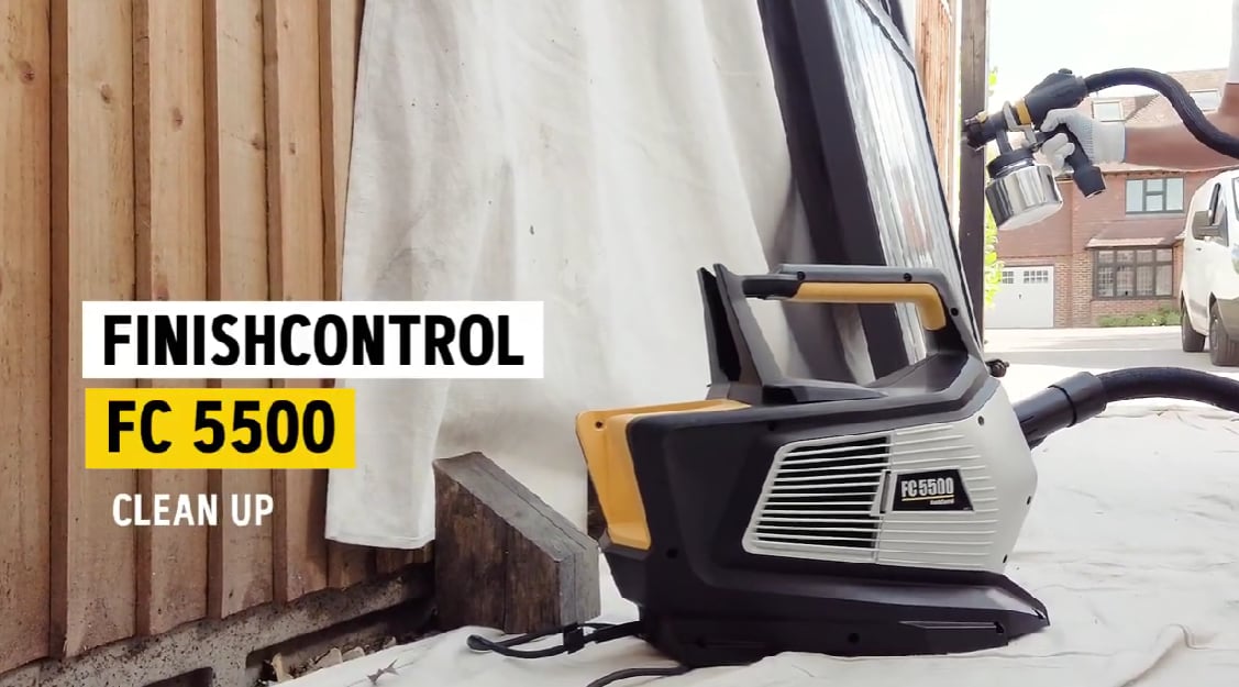 How to Clean the FinishControl FC 5500