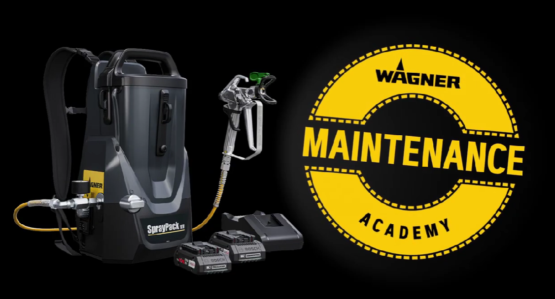 How to maintain the Spraypack 18V
