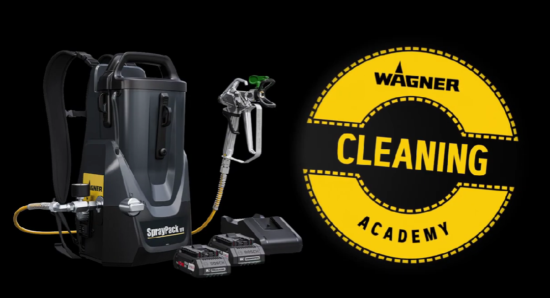 How to clean up the Spraypack 18V