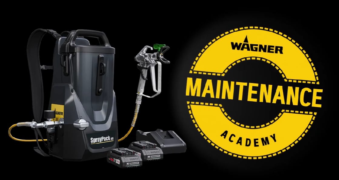 How to maintain the Spraypack 18V