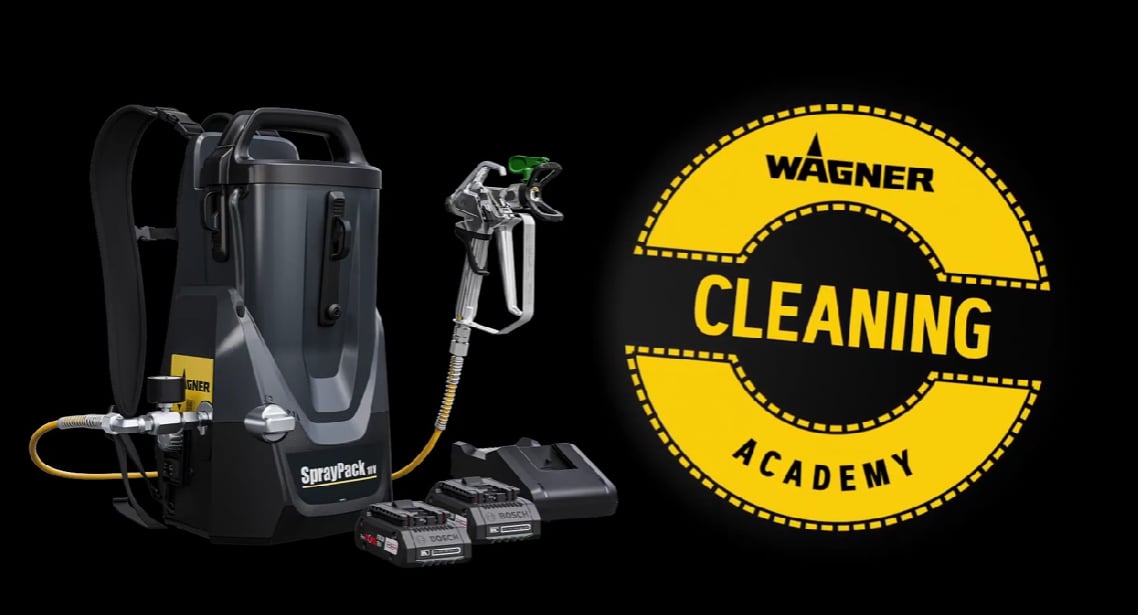 How to clean up the Spraypack 18V