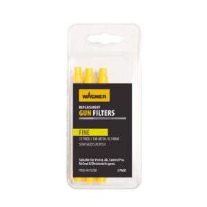 Fine (Yellow) Gun Filter 3pk