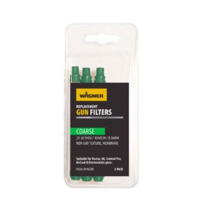 Coarse (Green) Gun Filters 3pk