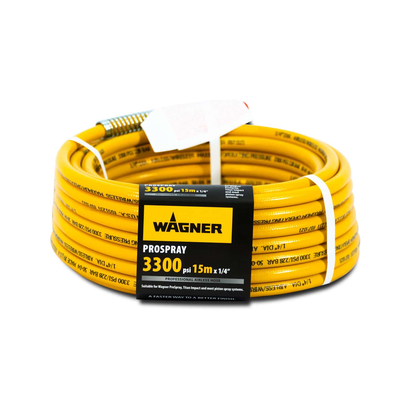 15m x 1/4" Airless Spray Hose 3300 psi