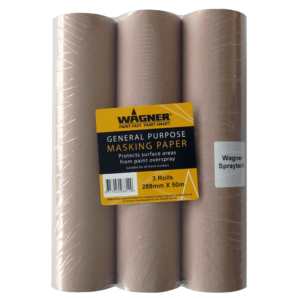 288mm x 50m Masking Paper 3pk