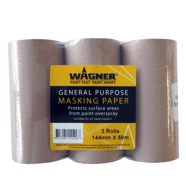 Maskling Paper 144mm x 50m Masking Paper | Paint & Prep | Tear-Resistant
