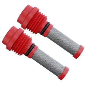 T2/T3 Filter Set Red - Fine 180 Mesh (2 Pack)
