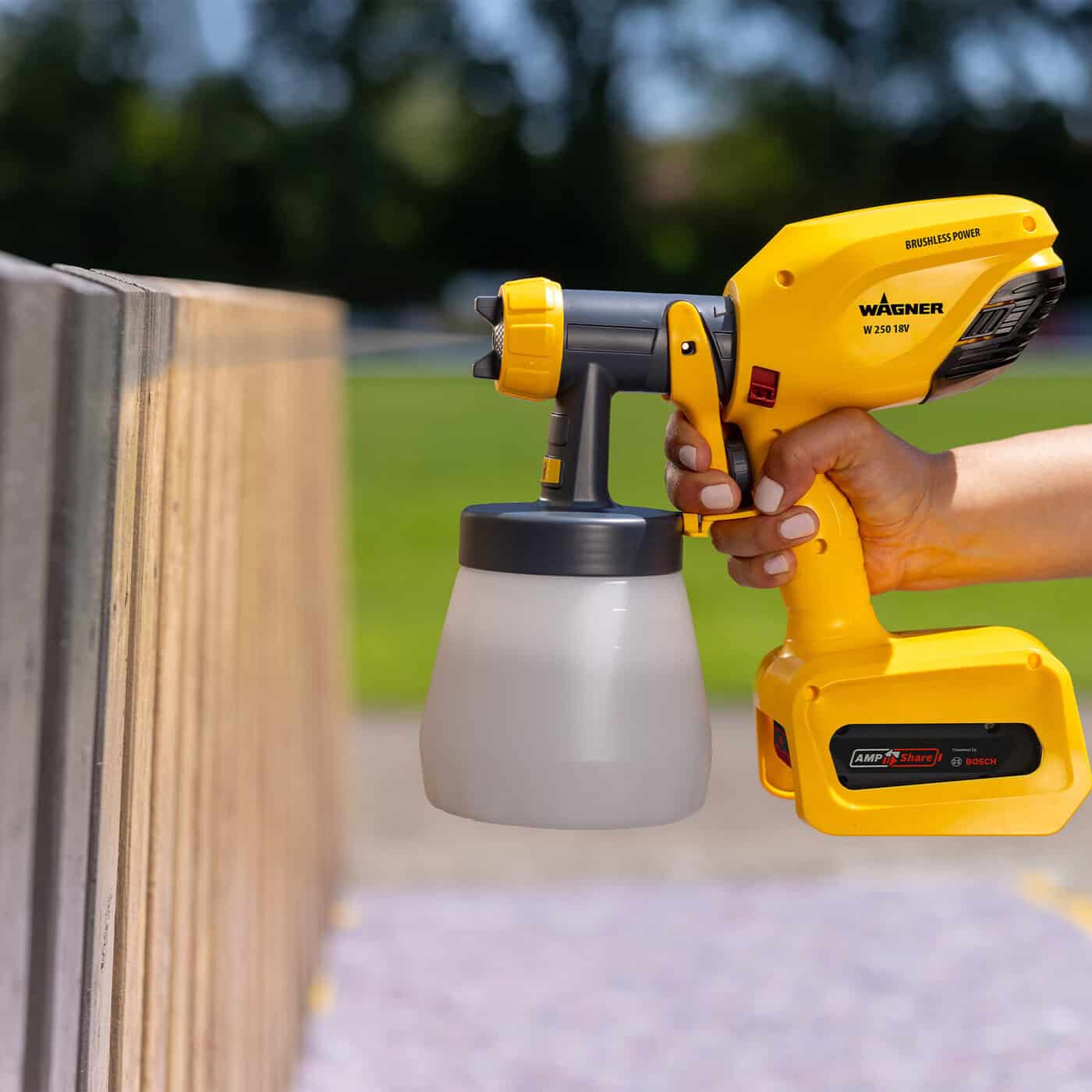 Wood & Metal W 250 18V Easy Spray Skin Only - Image 2