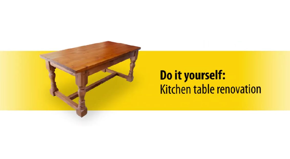Wagner W100 - Spraying Kitchen Table