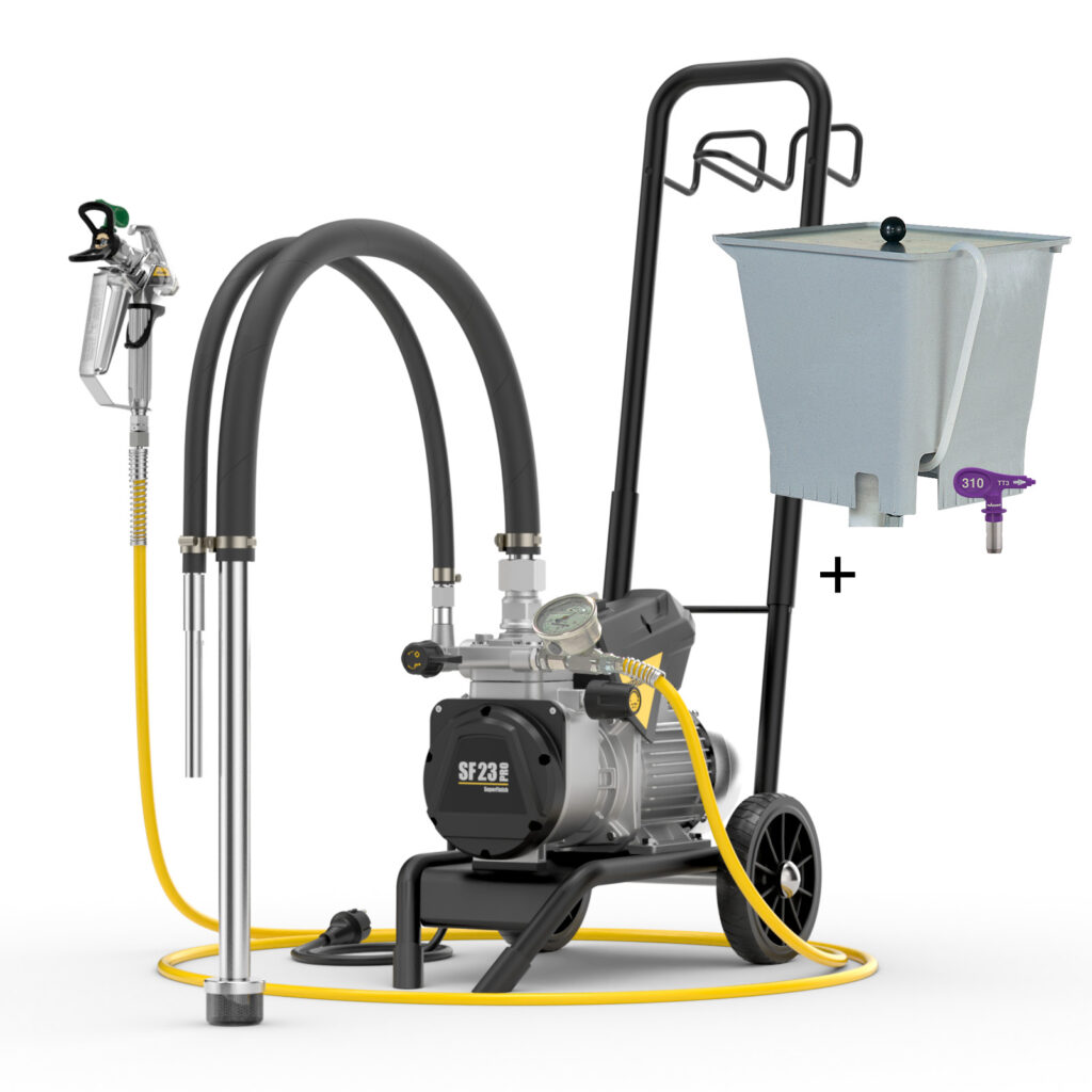 2395486H20_Wagner SuperFinish SF23 Pro_AUS Suction + 20L Hopper