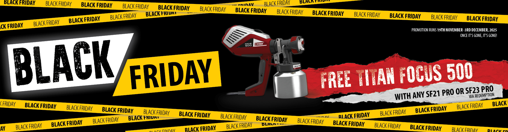 Wagner Black Friday 2025_Desktop Banner