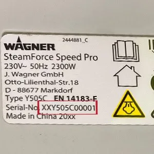 Serial NumbersSteamforce Speedpro