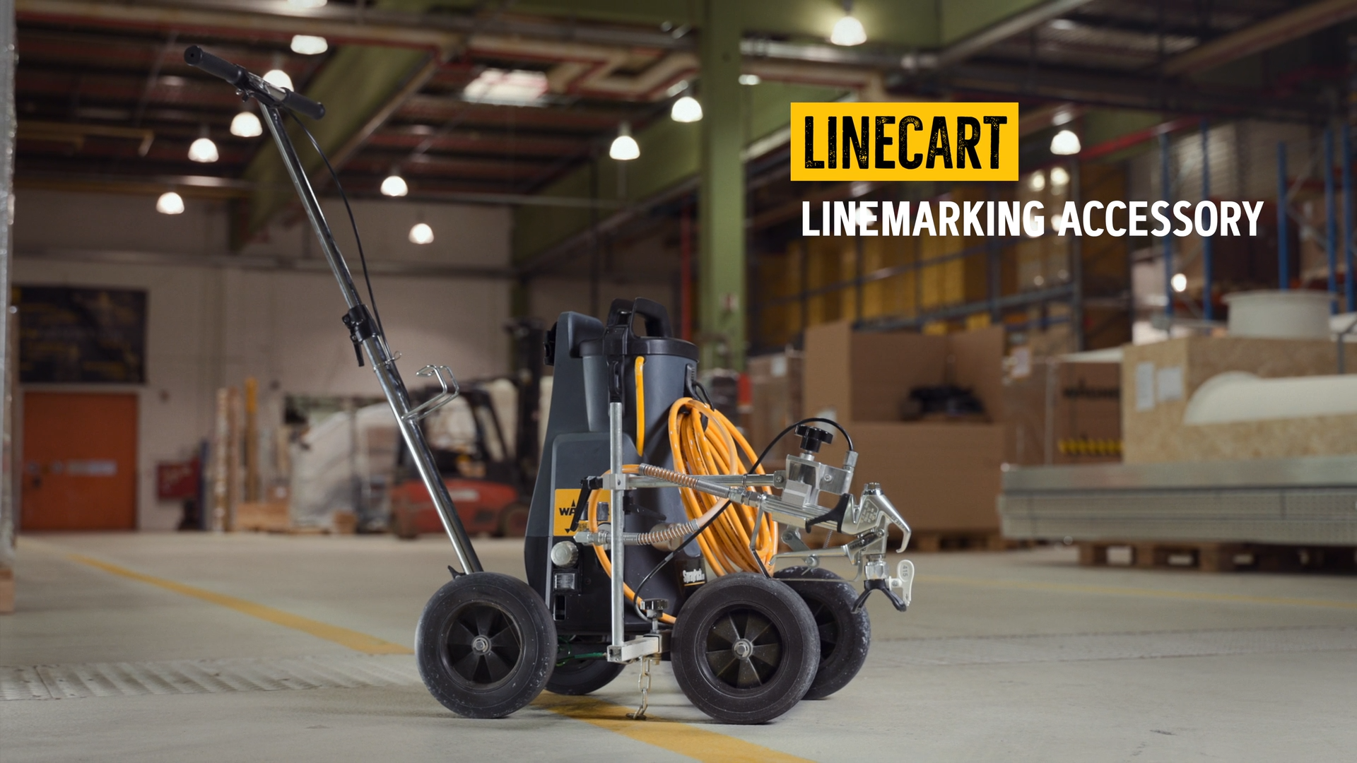LineCart | Line Marking with an Airless